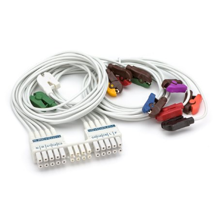 Welch Allyn Lead Set 10 Wire For ECG Clip - Each - 9293-047-60-EA