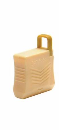Cardinal Pediatric Lancet Gentleheel® 1.75 mm Blade Retractable Push Button Activation Heel - Case of 500 - GHMP10X50-CS