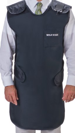 Wolf X-Ray X-Ray Apron Black Quick Drop Style Medium - Each - 68098LW-25-EA