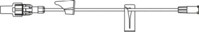 B. Braun IV Extension Set SteadyCare™ Small Bore 7 Inch Tubing Without Filter Sterile - Case of 50 - 470193-CS