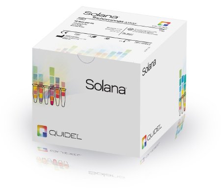 Quidel Sexual Health Test Kit Solana® Trichomonas Molecular Diagnostic Trichomonas Vaginalis Vaginal Secretion Sample 48 Tests CLIA Moderate Complexity - KT/48 - M304.S-KT