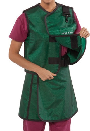 Wolf X-Ray X-Ray Vest Red Wraparound Style Small - Each - 66077TC-TB-35-EA