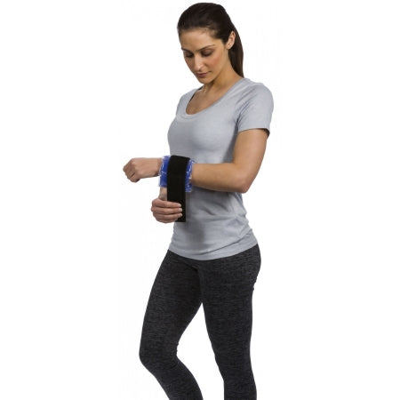 RB Health US LLC Hot / Cold Therapy Wrap TheraPearl® Ankle / Wrist 4-1/4 X 13-83/100 Inch Plastic / Gel Reusable - Case of 24 - 14072-CS