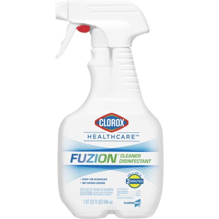 The Clorox Company Clorox Healthcare® Fuzion™ Surface Disinfectant Cleaner Broad Spectrum Pump Spray Liquid 32 oz. Bottle Scented NonSterile - Each - 31478-EA