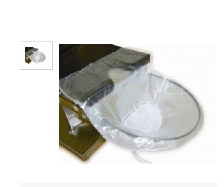 Tidi Products Urinary Drainage Bag 6 X 16 X 24 Inch NonSterile - Case of 10 - 5311-CS