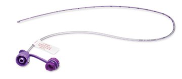 Cardinal Neonatal / Pediatric Nasogastric Feeding Tube Kangaroo™ 10 Fr. 42 Inch Tube PVC Sterile - Case of 50 - 460208E-CS