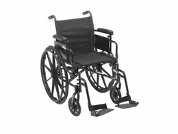 Drive Medical Wheelchair drive™ Cruiser Full Length Arm Swing-Away Footrest 20 Inch Seat Width Adult - Each - CX420ADFA-SF-EA