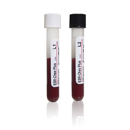 Streck Laboratories Hematology Control ESR-Chex™ Plus Level 1, 2 12 X 3 mL - Each - 240408-EA