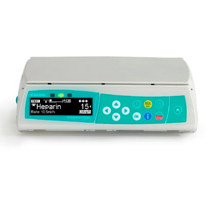 B. Braun Large Volume Infusion Pump Infusomat® Space® NiMH Rechargeable Battery Linear Peristaltic NonWireless 0.1 to 9999 mL Volume 0.1 to 1200 mL / Hr. Flow Rate - Each - 639-003-EA