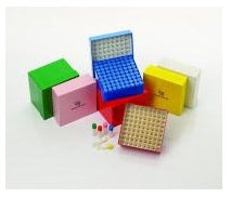 VWR International Storage Box CryoFile® 52 X 130 X 130 mm - Case of 15 - 89092-396-CS