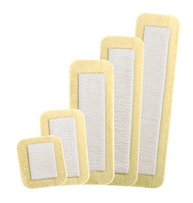 ConvaTec Silver Surgical Site Dressing Aquacel® Ag Surgical SP 3-1/2 X 12 Inch Rectangle Sterile - Box of 10 - 413554-BX