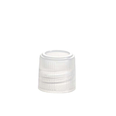Simport Scientific T501 Series Tube Closure Polypropylene Screw Cap Clear For T501 and T502 Series Sample Tube NonSterile - Case of 1000 - T501N-CS