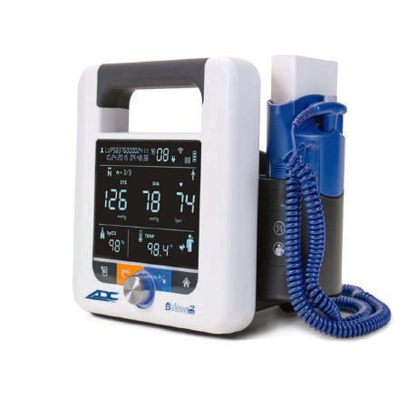 American Diagnostic Corp Blood Pressure Monitoring Unit with Temperature Adview™ Clock Face Aneroid AC Power / Battery Operated - Each - 9005BPTO-EA
