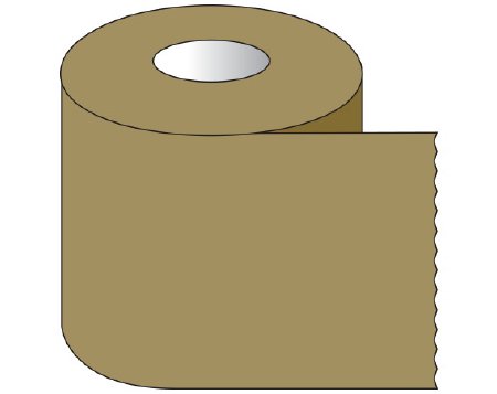 Shamrock Scientific Blank Label Tape Shamrock Multipurpose Label Gold Tape 1 X 500 Inch - Roll of 1 - ST-10-18-RL