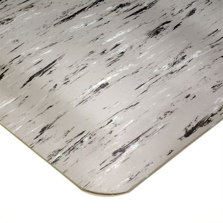 Market Lab Inc Antimicrobial Floor Mat 2 X 3 Foot Gray Vinyl - Each - 3347-GY-EA