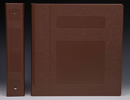 First Healthcare Products Binder Titan 3 Ring Brown 300 Sheets Side Opening - Each - M90060R3-EA