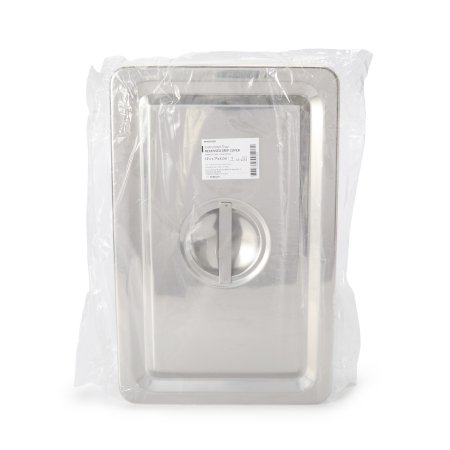McKesson Instrument Tray McKesson Recessed Grip Stainless Steel 12-1/8 X 7-5/8 X 2-1/8 Inch - Box of 6 - 63-4256-BX