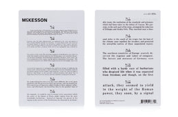 McKesson Vision Screening Card McKesson 12 Inch Distance Near Vision Testing - Bag of 5 - 63-3054-BG