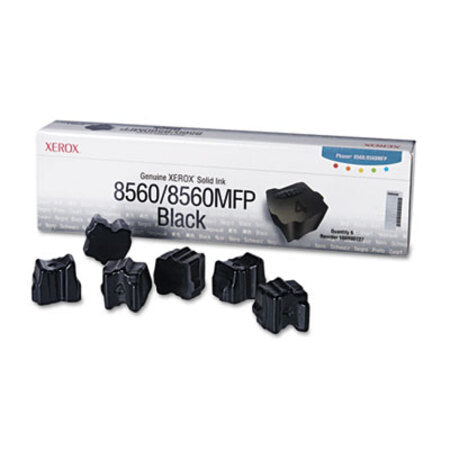 Xerox® 108R00727 Solid Ink Stick, 6,800 Page-Yield, Black, 6/Box - Box of 1 - XER-108R00727-BX