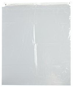 RD Plastics Company Patient Belongings Bag 15 X 18 Inch Plastic Drawstring Closure Clear - Case of 500 - G127-CS
