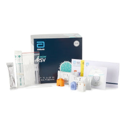 Abbott Rapid Dx North America LLC Respiratory Test Kit ID NOW™ Molecular Diagnostic Respiratory Syncytial Virus Test (RSV) Nasopharyngeal Swab Sample 24 Tests CLIA Waived - KT/1 - 435000-KT