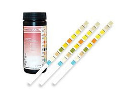 Immunostics Urinalysis Test Kit Detector UA™ Bilirubin, Blood, Glucose, Ketone, Leukocytes, Nitrite, pH, Protein, Specific Gravity, Urobilinogen 100 Tests CLIA Waived - Each - IDU-10-EA