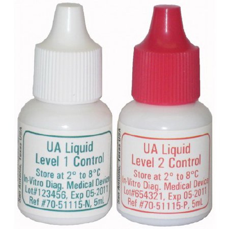 Germaine Laboratories Inc Control Urinalysis Positive Level / Negative Level 6 X 10 mL - Box of 1 - 51161-BX