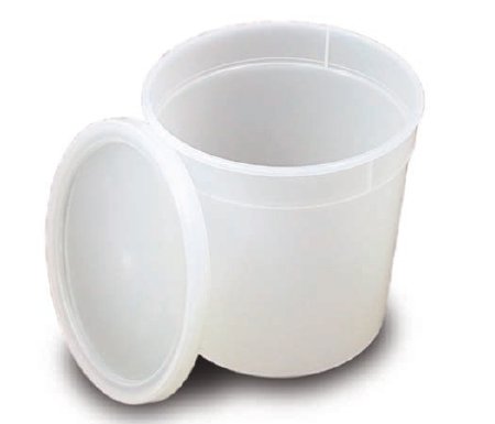 OakRidge Products Lab Storage Container Oakridge Products Pathology Container Polyethylene 480 mL (16 oz.) - Case of 100 - 0417-1100-CS