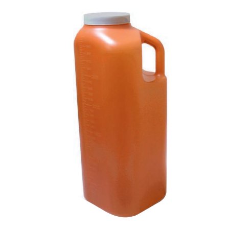 OakRidge Products 24 Hour Urine Specimen Collection Container 4-1/2 X 6-5/16 X 9-5/8 Inch 3,000 mL (101 oz.) Screw Cap Unprinted NonSterile - Each - 0803-2700-EA