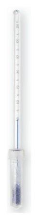 Fisher Scientific Incubator Thermometer Fisherbrand™ Celsius -15° to +105°C Total Immersion Does Not Require Power - Each - 13201577-EA