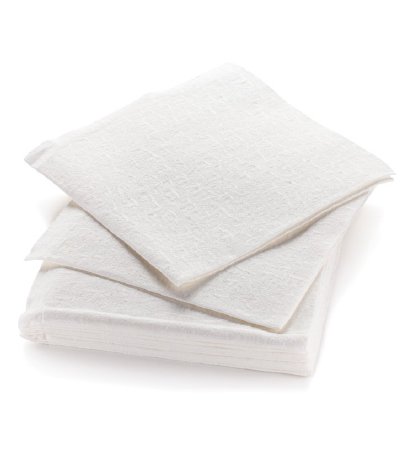 StatLab Medical Products Task Wipe StatLab Heavy Duty White NonSterile Airlaid Bonded Cellulose 12 X 13 Inch Disposable - Pack of 50 - SL5790-PK