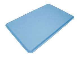 Alimed Anti-Fatigue Floor Mat GelPro® 18 X 24 Inch Blue Foam / Gel - Each - 712072-EA