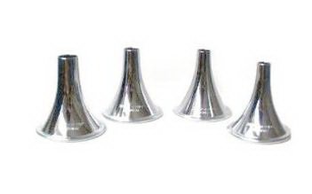 BR Surgical Ear Speculum Tip Round Tip Stainless Steel 5 mm Reusable - Each - BR44-01850-EA