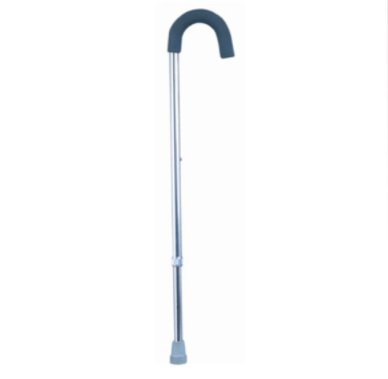 Breg Round Handle Cane Breg Aluminum 30 to 39 Inch Height Silver - Each - 100314-000-EA