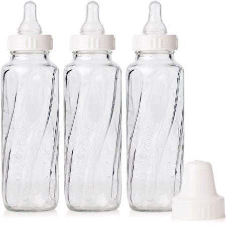 Evenflo Baby Bottle Evenflo Classic 8 oz. Glass - Case of 12 - 1018311-CS