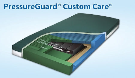 Span America Bed Mattress PressureGuard® Custom Care® Pressure Redistribution Type 36 X 80 Inch - Each - 48371-EA