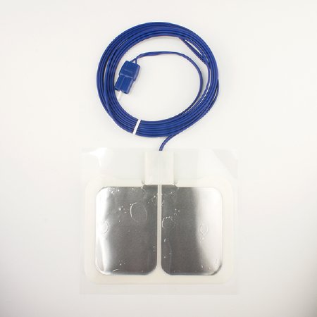 Dynamic Diagnostics Patient Return Electrode Split Corded - Case of 100 - P9552F-CS