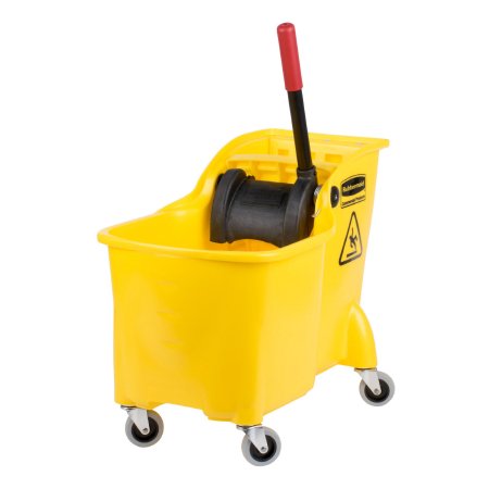 RJ Schinner Co Bucket and Wringer Rubbermaid® Tandem™ 31 Quart, 24 oz. Mop Yellow - Each - FG738000YEL-EA