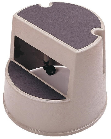 RJ Schinner Co Step Stool Rolling 2 Steps Plastic Frame - Each - FG252300BEIG-EA