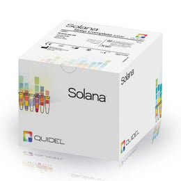 Quidel Respiratory Test Kit Solana® Strep Complete Molecular Diagnostic Group A B-hemolytic Streptococcus and Pyogenic Group C/G Strep Throat Swab Sample 48 Tests CLIA Moderate Complexity - KT/1 - M305-KT