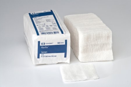 Cardinal Fluff Dressing Kerlix™ 4 X 4 Inch 100 per Pack NonSterile 16-Ply Square - Case of 2000 - 5042--CS