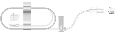 EMED Technologies Subcutaneous Infusion Set Sub-Q 27 Gauge 9 mm 36 Inch Tubing Without Port - Box of 50 - SUB-109-G27-BX