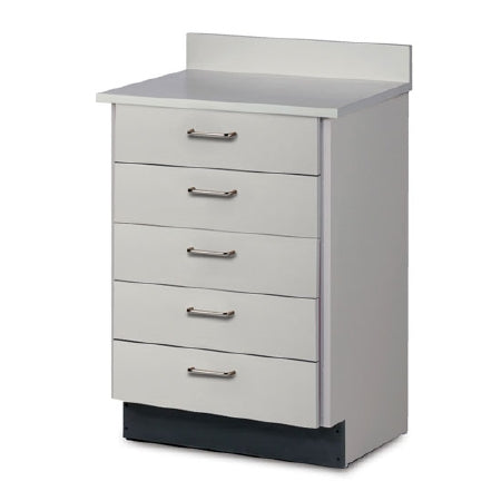 Clinton Industries Treatment Cabinet Laminate 5 Drawers - Each - 8805-0GR-1GR-2GR-5C-EA