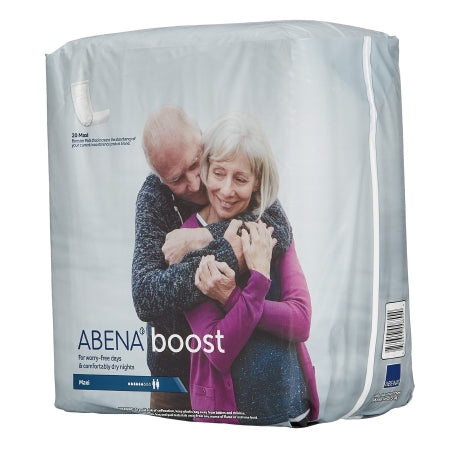 Abena North America Booster Pad Abena™ Boost 6-1/4 X 24 Inch Moderate Absorbency Fluff / Polymer Core One Size Fits Most - Bag of 20 - 1000017213-BG