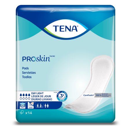 Essity HMS North America Inc Incontinence Liner TENA ProSkin™ Day Light 13 Inch Length Moderate Absorbency Dry-Fast Core™ One Size Fits Most - Bag of 14 - 62326-BG