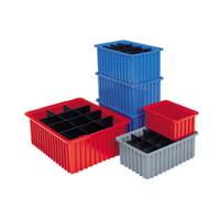 Akro-Mils Storage Container Akro-Grid Red Plastic 6 X 10-7/8 X 16-1/2 Inch - CT/8 - 33166RED-CT