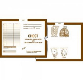 Precision Dynamics Spine Folder FilePro® Open Top Brown - Case of 250 - CJT-CH1-CS