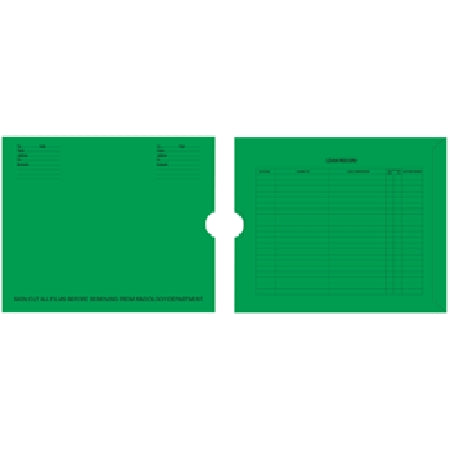 Precision Dynamics Negative Preserver Envelope Green 14-1/2 X 17-1/2 Inch - Case of 500 - XPOEGN1-CS