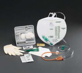 Bard Indwelling Catheter Tray Advance Lubricath® Foley 18 Fr. 5 cc Balloon Latex - Case of 10 - 899918-CS