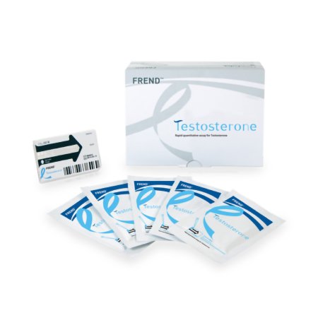 NanoEnTek USA Inc Immunoassay Reagent Frend Reproductive Endocrinology Assay Testosterone 20 Tests Pretreatment: Specimen 70 ?L, Cartridge Loading: 35 ?L - Box of 20 - FRTE-020-BX